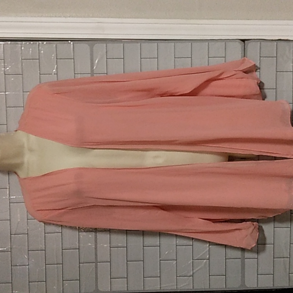 Eileen Fisher double layer silk crepe jacket XL Make an offer!